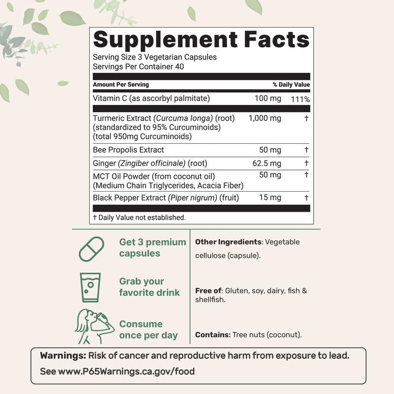 Micro Ingredients Turmeric Capsules™